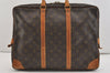 Authentic Louis Vuitton Monogram Porte Documents Voyage M53361 Briefcase 4059J