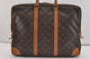 Authentic Louis Vuitton Monogram Porte Documents Voyage M53361 Briefcase 4059J