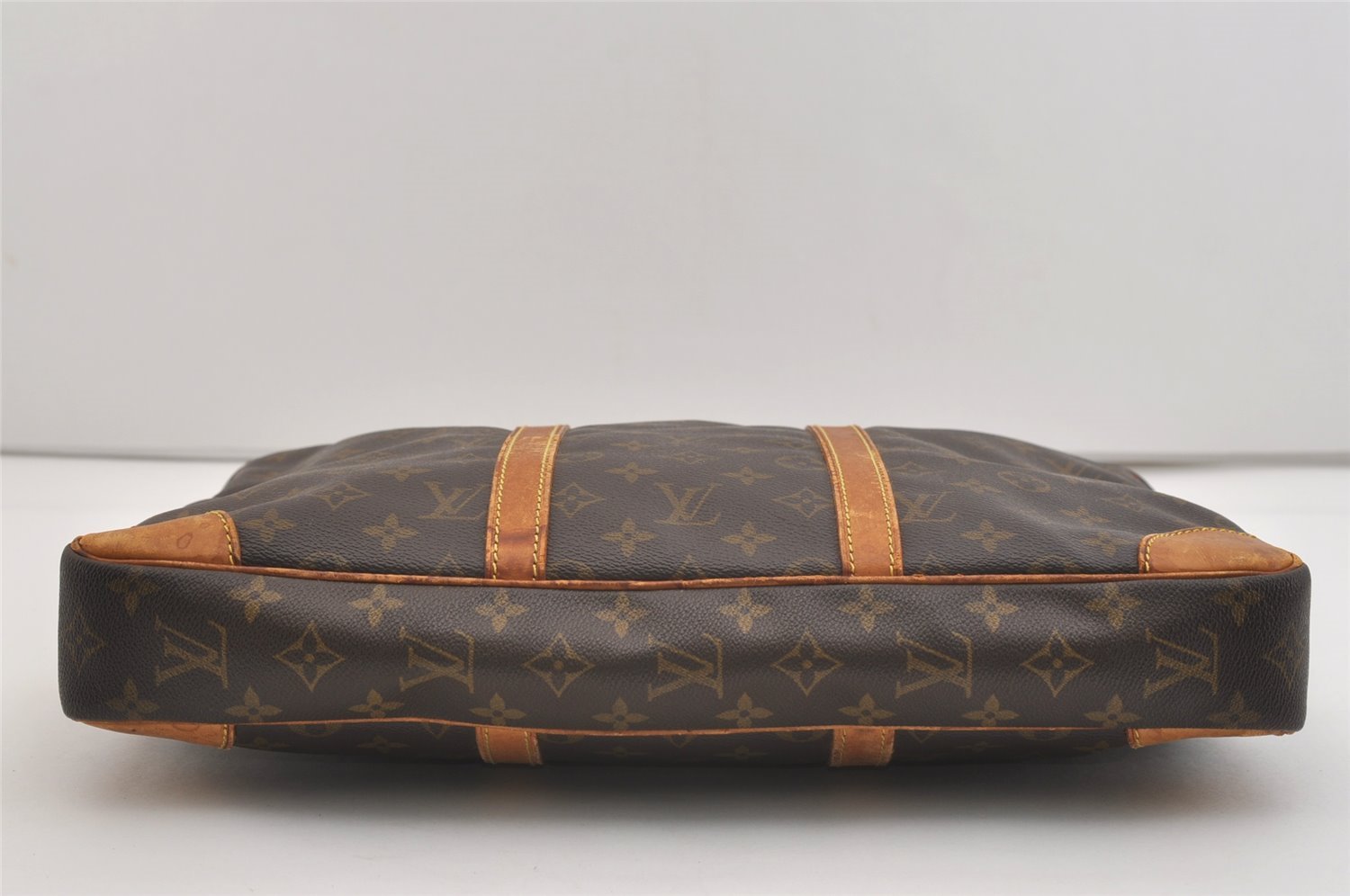 Authentic Louis Vuitton Monogram Porte Documents Voyage M53361 Briefcase 4059J