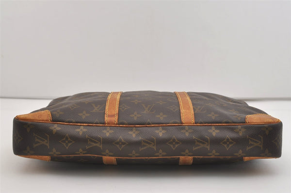 Authentic Louis Vuitton Monogram Porte Documents Voyage M53361 Briefcase 4059J
