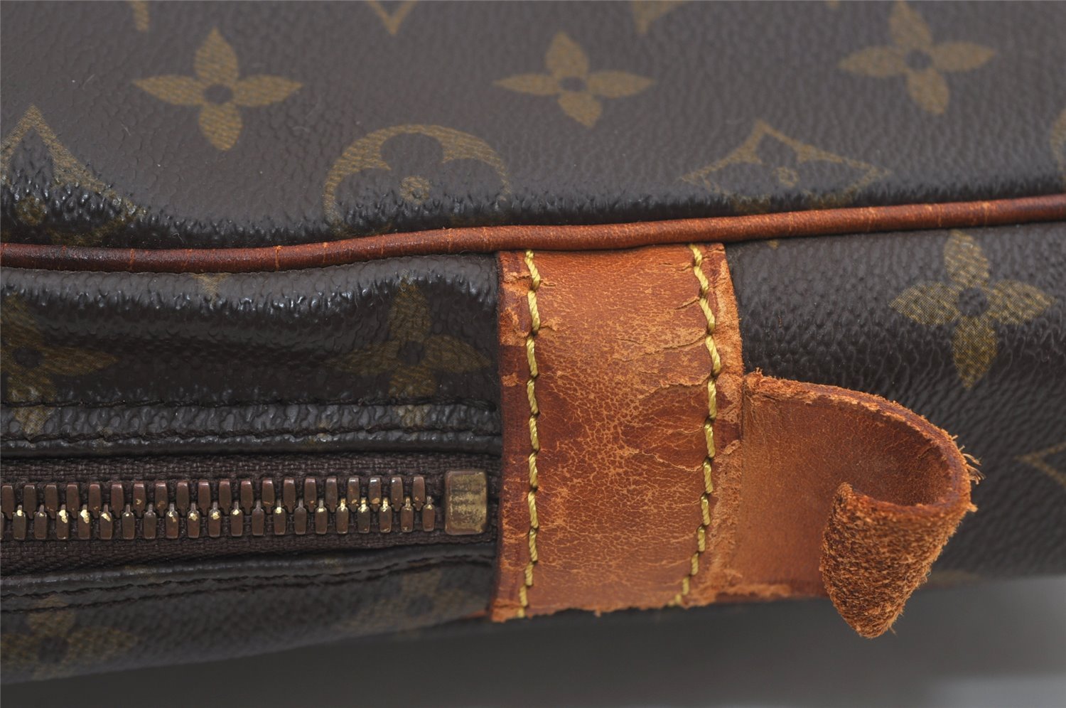 Authentic Louis Vuitton Monogram Porte Documents Voyage M53361 Briefcase 4059J