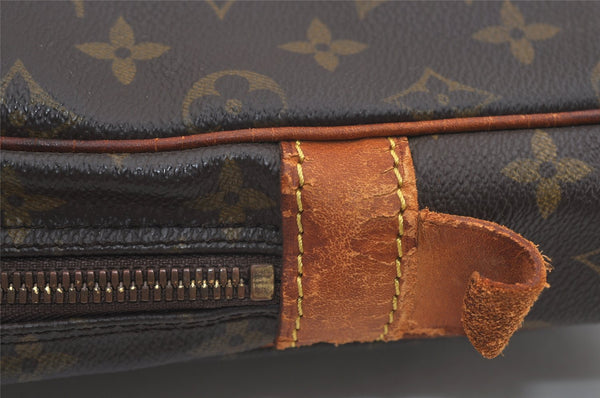 Authentic Louis Vuitton Monogram Porte Documents Voyage M53361 Briefcase 4059J