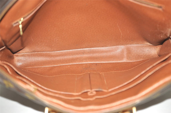 Authentic Louis Vuitton Monogram Porte Documents Voyage M53361 Briefcase 4059J