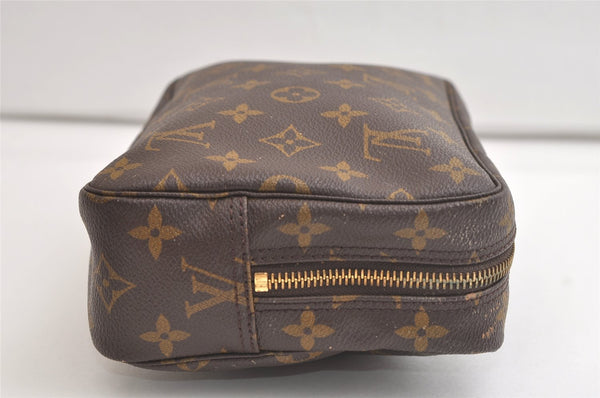 Auth Louis Vuitton Monogram Trousse Toilette 23 Clutch Bag M47524 Junk 4059K