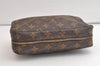 Auth Louis Vuitton Monogram Trousse Toilette 23 Clutch Bag M47524 Junk 4059K