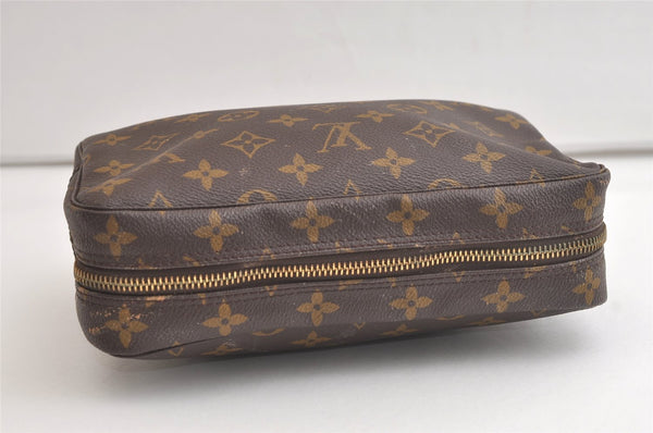 Auth Louis Vuitton Monogram Trousse Toilette 23 Clutch Bag M47524 Junk 4059K
