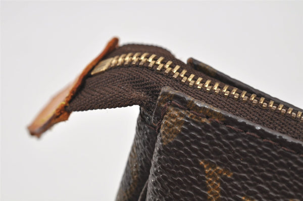 Authentic Louis Vuitton Monogram Pochette Accessoires Pouch M51980 LV Junk 4060I