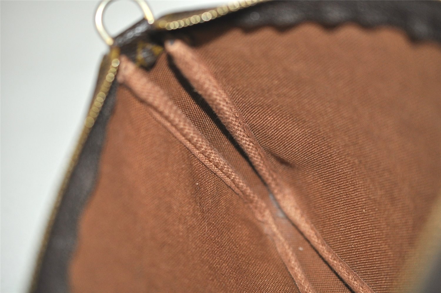 Authentic Louis Vuitton Monogram Pochette Accessoires Pouch M51980 LV Junk 4060I