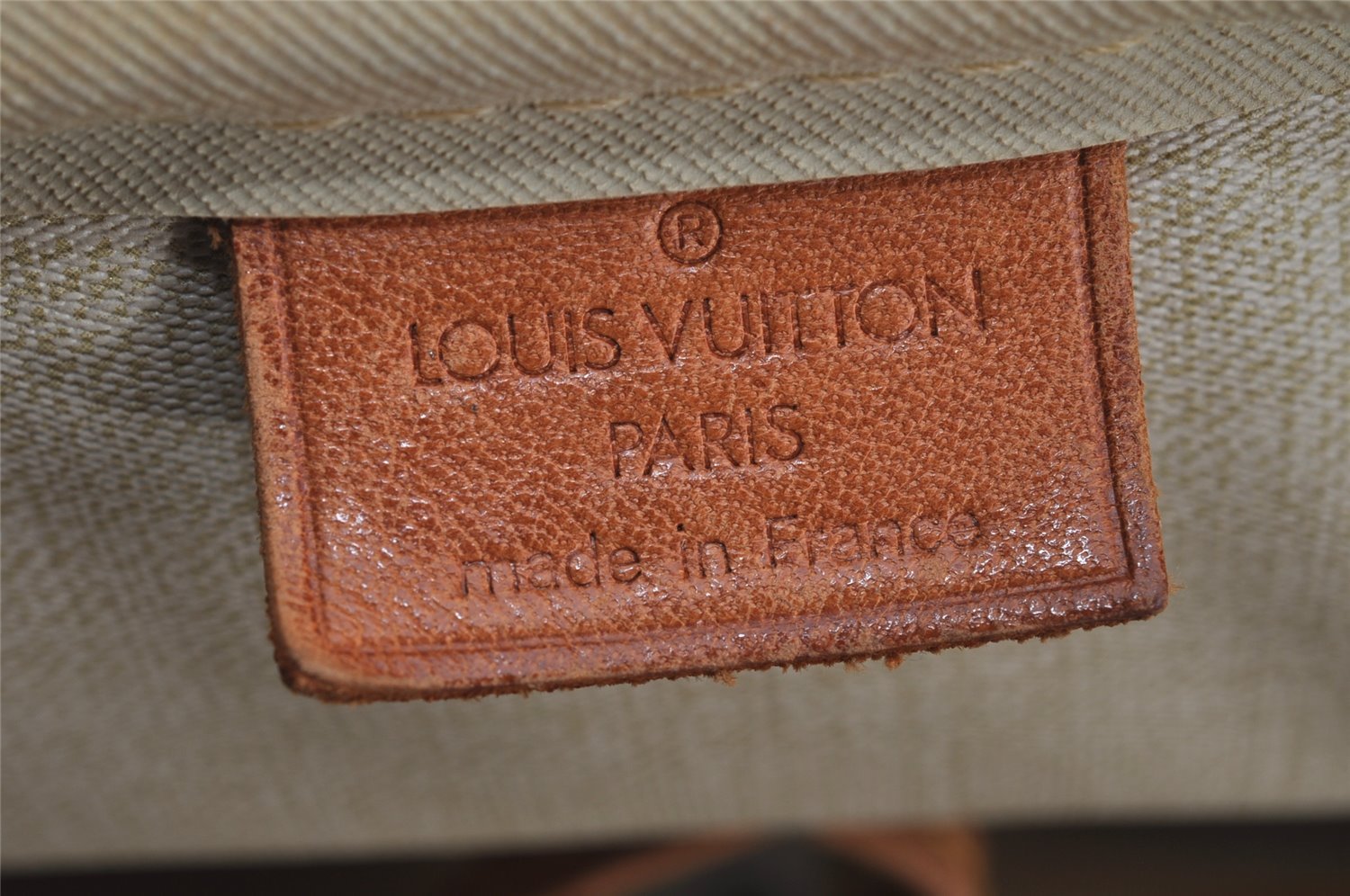 Authentic Louis Vuitton Monogram Deauville Hand Bag M47270 LV 4061J