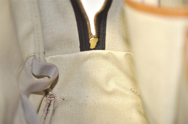 Authentic Louis Vuitton Monogram Deauville Hand Bag M47270 LV 4061J