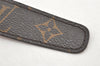 Authentic Louis Vuitton Monogram Ceinture Ellipse Belt 85cm 33.5" M6919 LV 4061K