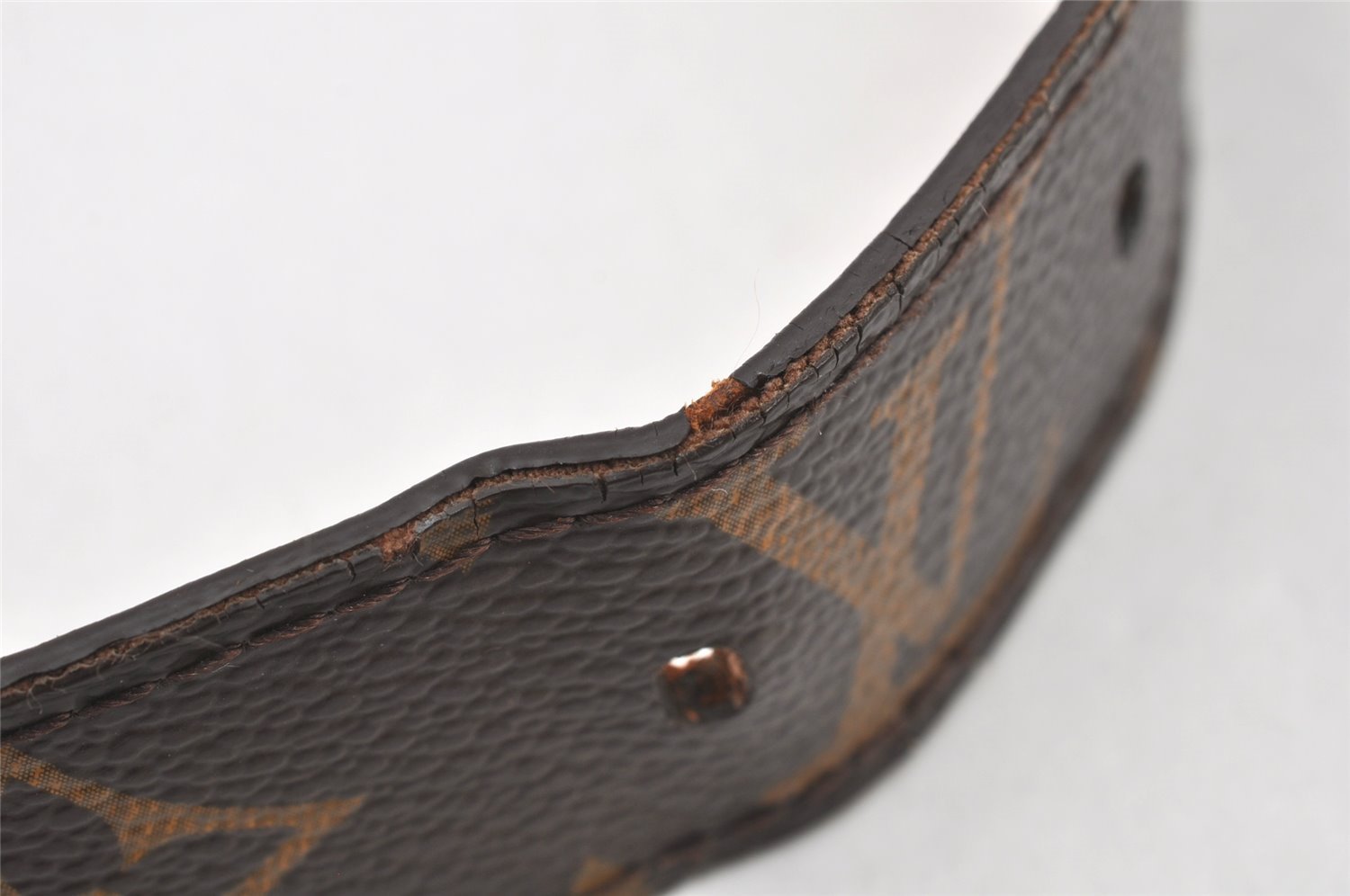 Authentic Louis Vuitton Monogram Ceinture Ellipse Belt 85cm 33.5