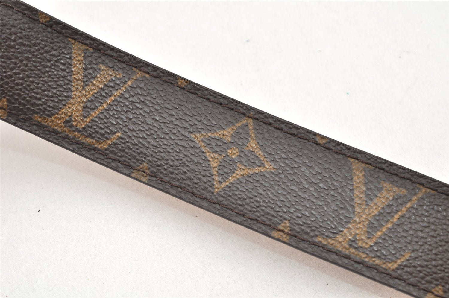 Authentic Louis Vuitton Monogram Ceinture Ellipse Belt 85cm 33.5
