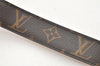 Authentic Louis Vuitton Monogram Ceinture Ellipse Belt 85cm 33.5" M6919 LV 4061K