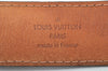 Authentic Louis Vuitton Monogram Ceinture Ellipse Belt 85cm 33.5" M6919 LV 4061K