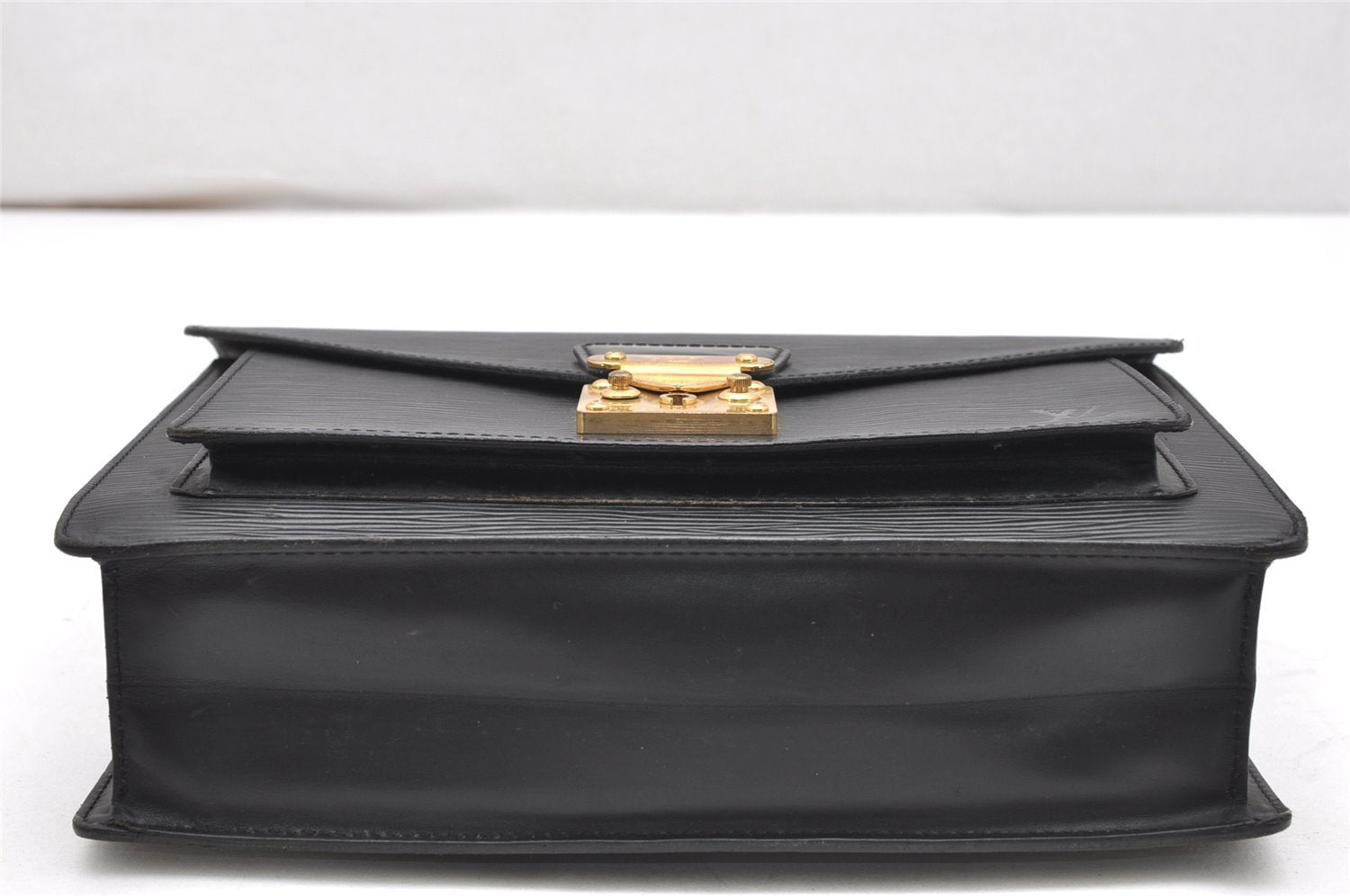 Authentic Louis Vuitton Epi Monceau 2Way Shoulder Hand Bag Black M52122 LV 4063K