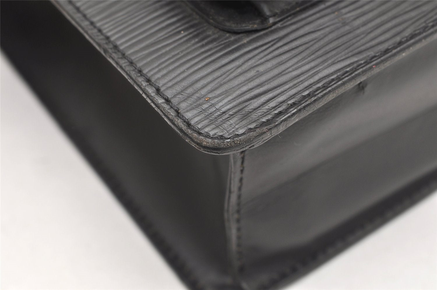 Authentic Louis Vuitton Epi Monceau 2Way Shoulder Hand Bag Black M52122 LV 4063K