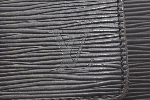 Authentic Louis Vuitton Epi Monceau 2Way Shoulder Hand Bag Black M52122 LV 4063K