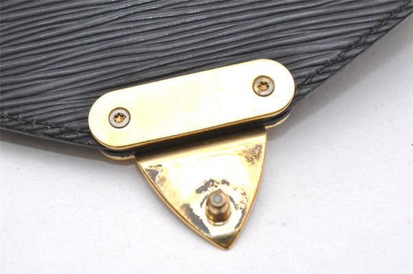 Authentic Louis Vuitton Epi Monceau 2Way Shoulder Hand Bag Black M52122 LV 4063K