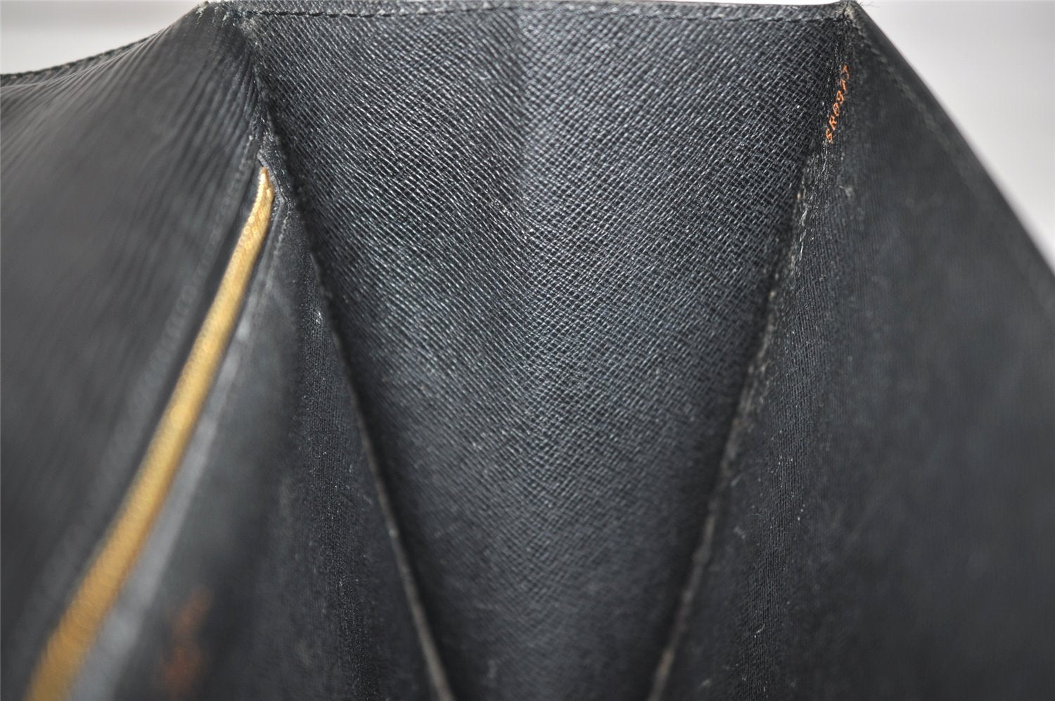 Authentic Louis Vuitton Epi Monceau 2Way Shoulder Hand Bag Black M52122 LV 4063K