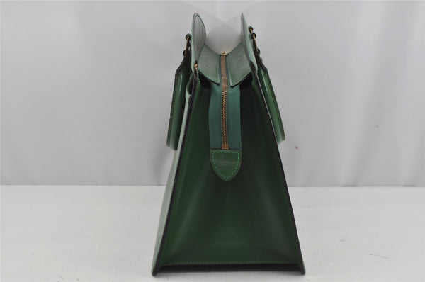 Authentic Louis Vuitton Epi Riviera Hand Bag Green M48184 LV 4064J