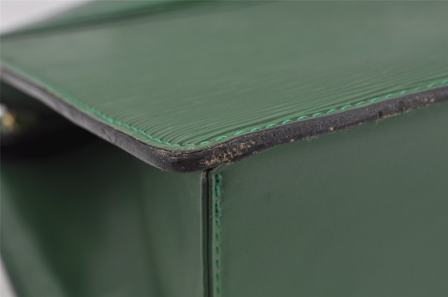 Authentic Louis Vuitton Epi Riviera Hand Bag Green M48184 LV 4064J