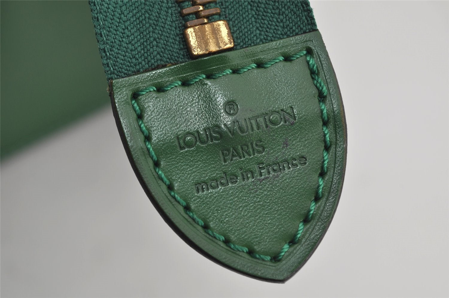 Authentic Louis Vuitton Epi Riviera Hand Bag Green M48184 LV 4064J
