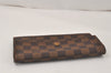 Authentic Louis Vuitton Damier Pochette Porte Monnaie Credit N61725 Wallet 4064K