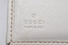 Authentic GUCCI Heart Bifold Wallet Purse GG Canvas Leather 203549 Brown 4065I