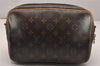 Authentic Louis Vuitton Monogram Reporter PM Shoulder Cross Bag M45254 LV 4065J