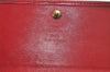 Auth Louis Vuitton Epi Pochette Porte Monnaie Credit Wallet Red M63577 LV 4065K