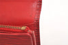 Auth Louis Vuitton Epi Pochette Porte Monnaie Credit Wallet Red M63577 LV 4065K