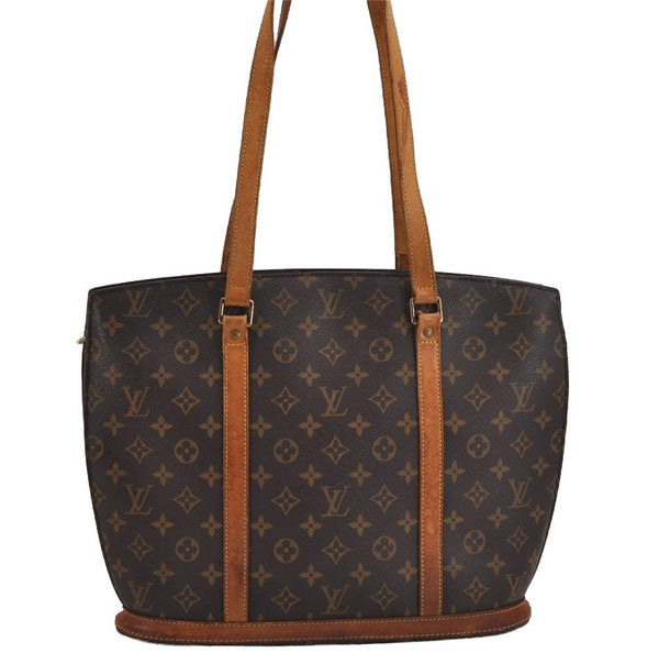Authentic Louis Vuitton Monogram Babylone Shoulder Tote Bag M51102 LV 4066J
