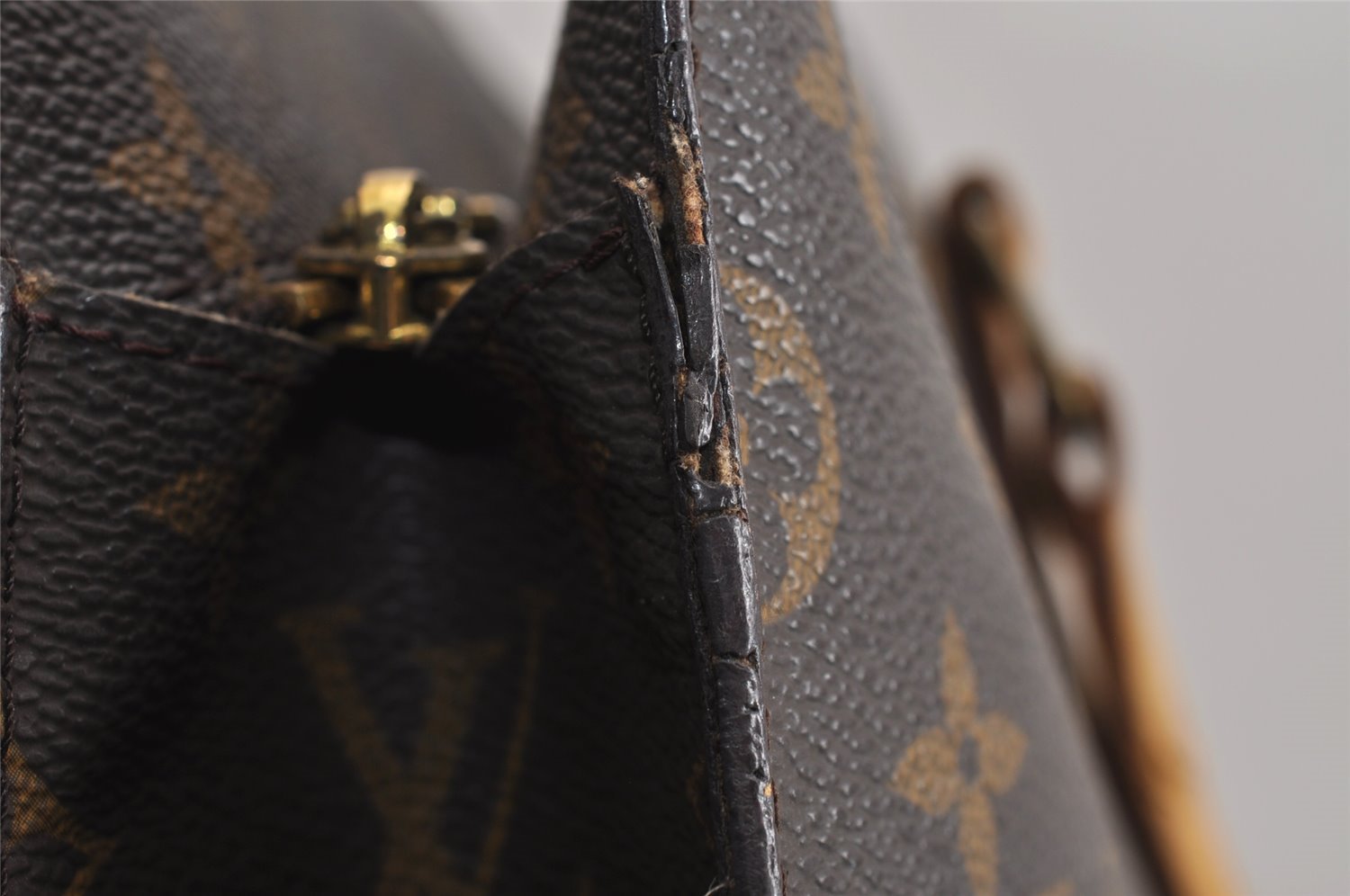 Authentic Louis Vuitton Monogram Babylone Shoulder Tote Bag M51102 LV 4066J