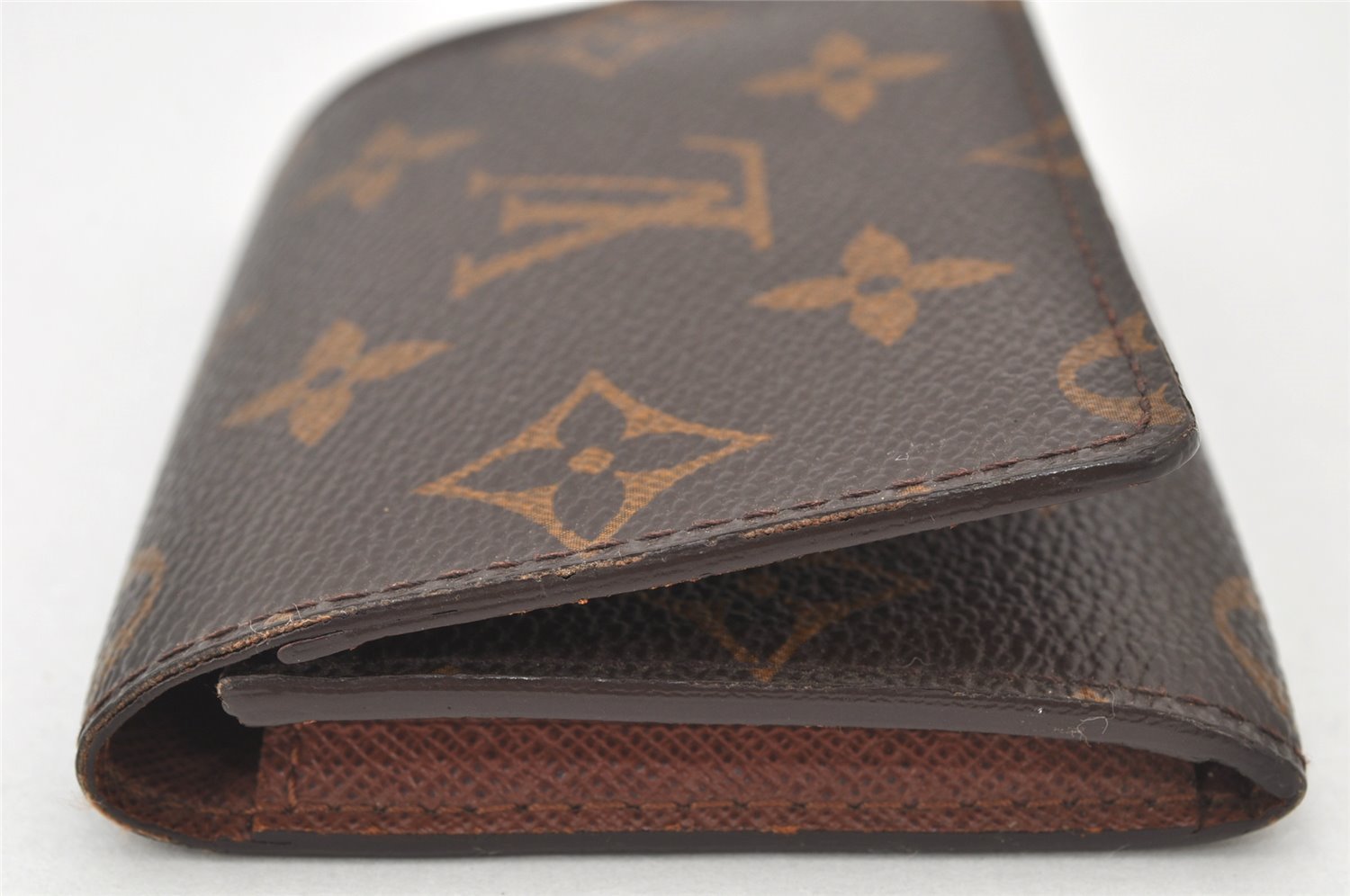 Auth Louis Vuitton Monogram Enveloppe Carte de Visite Card Case M62920 LV 4066K