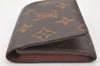 Auth Louis Vuitton Monogram Enveloppe Carte de Visite Card Case M62920 LV 4066K