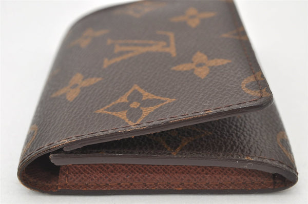 Auth Louis Vuitton Monogram Enveloppe Carte de Visite Card Case M62920 LV 4066K