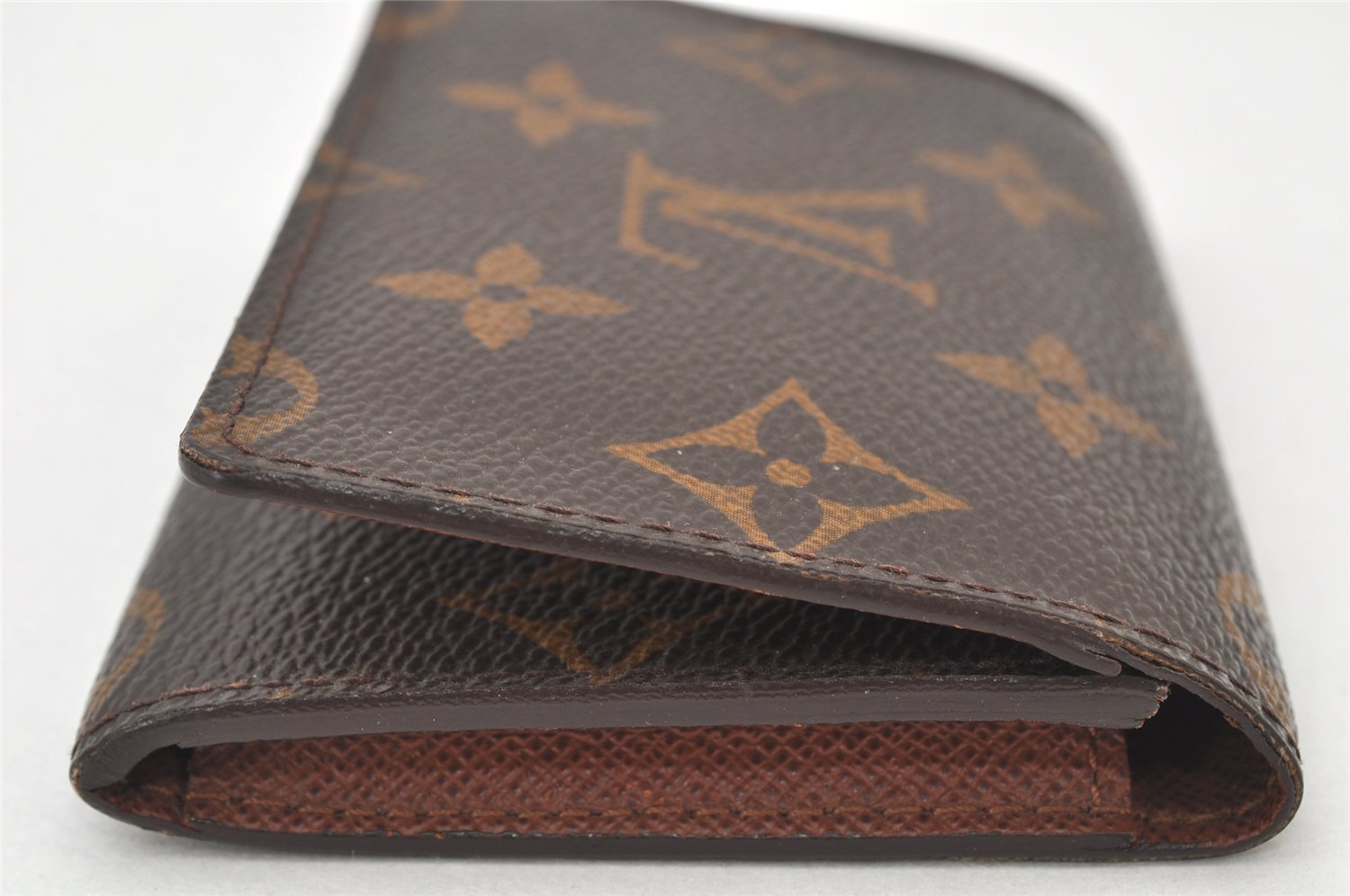 Auth Louis Vuitton Monogram Enveloppe Carte de Visite Card Case M62920 LV 4066K