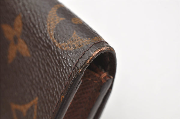 Auth Louis Vuitton Monogram Enveloppe Carte de Visite Card Case M62920 LV 4066K