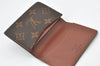 Auth Louis Vuitton Monogram Enveloppe Carte de Visite Card Case M62920 LV 4066K
