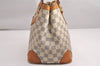 Authentic Louis Vuitton Damier Azur Hampstead PM N51207 Shoulder Tote Bag 4067J