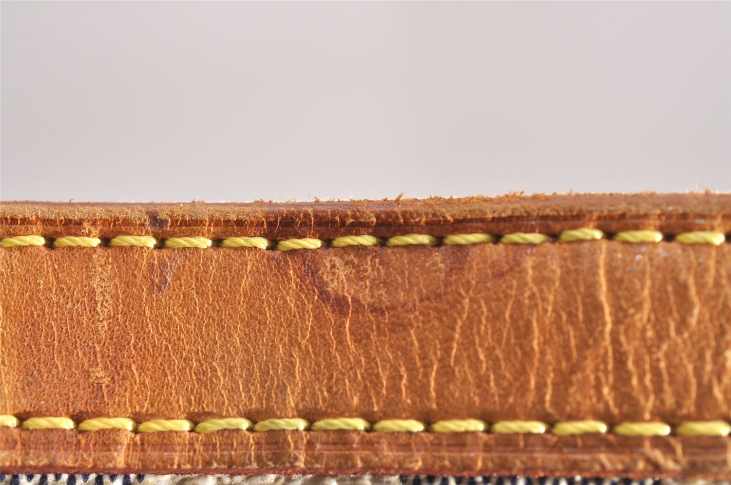 Authentic Louis Vuitton Damier Azur Hampstead PM N51207 Shoulder Tote Bag 4067J