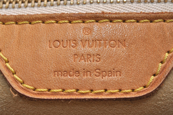 Authentic Louis Vuitton Damier Azur Hampstead PM N51207 Shoulder Tote Bag 4067J