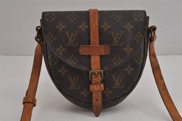 Authentic Louis Vuitton Monogram Chantilly PM Shoulder Bag M51234 Junk 4068J