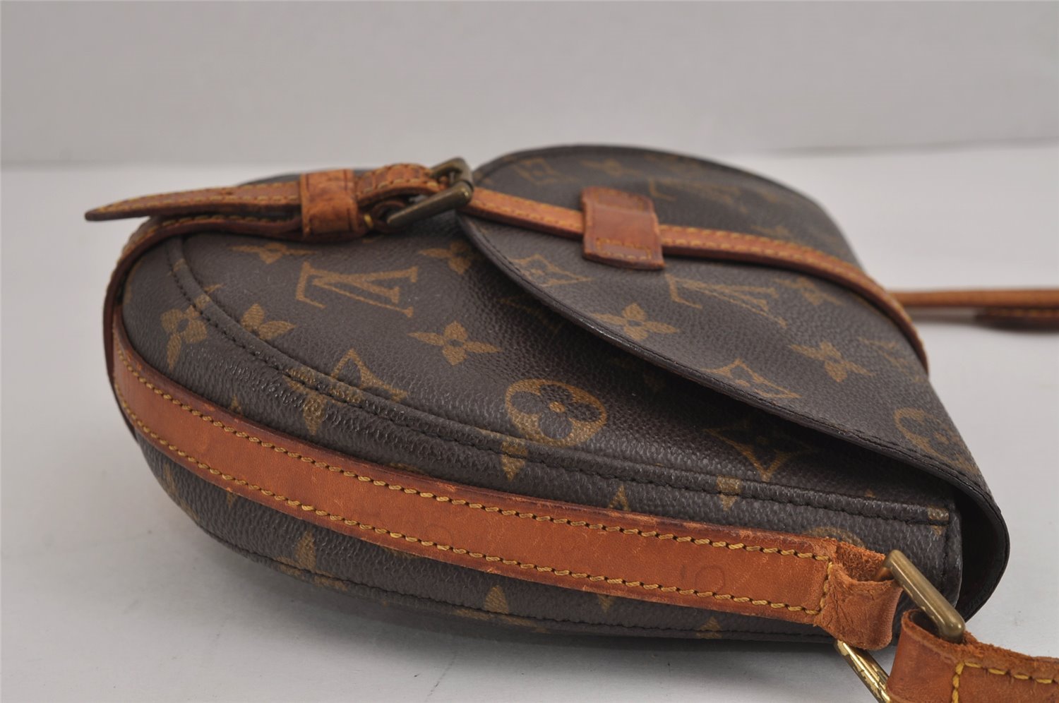 Authentic Louis Vuitton Monogram Chantilly PM Shoulder Bag M51234 Junk 4068J
