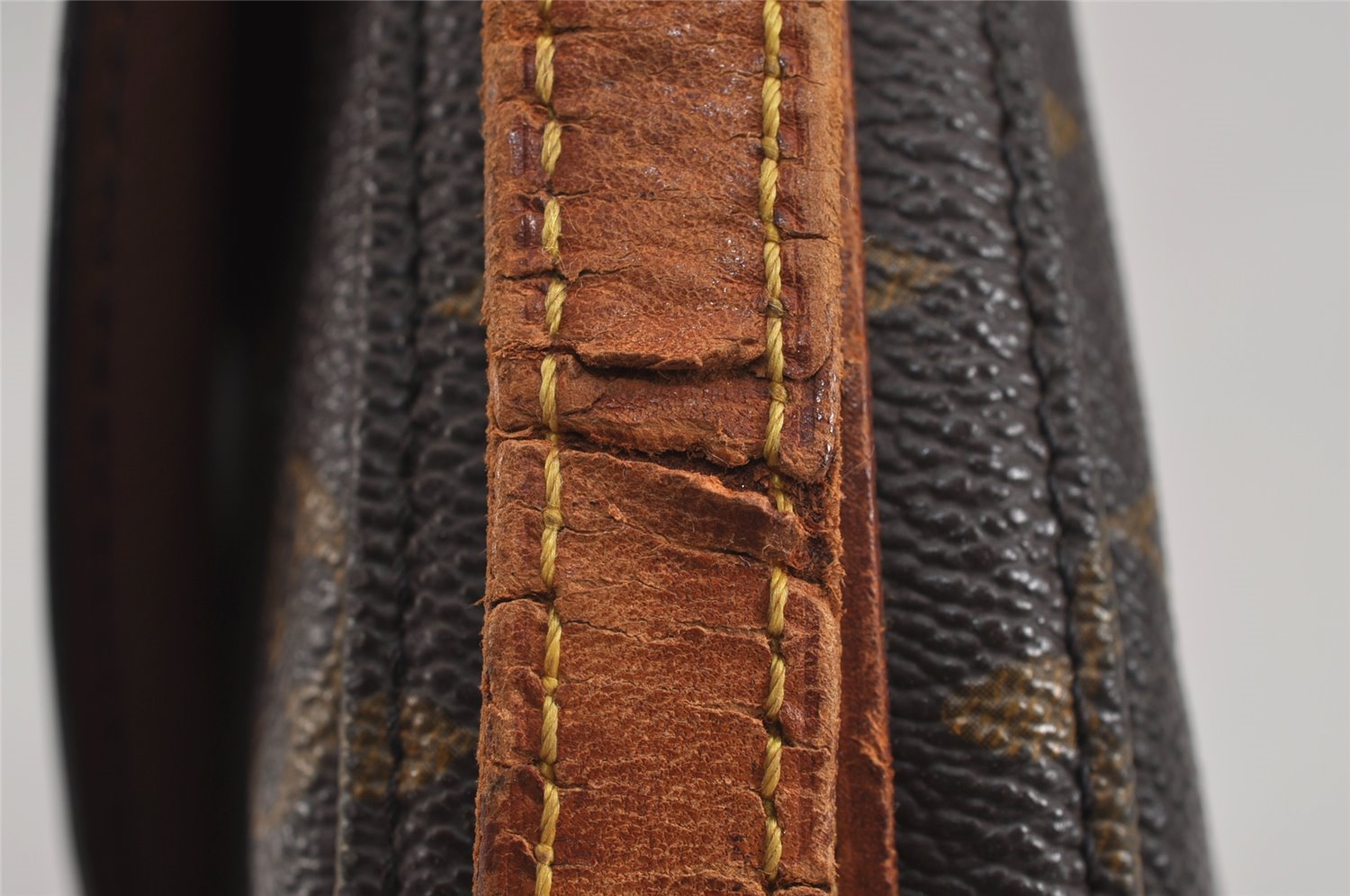 Authentic Louis Vuitton Monogram Chantilly PM Shoulder Bag M51234 Junk 4068J