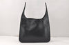 Authentic GUCCI Vintage Shoulder Hand Bag Leather 0013167 Black Junk 4068K
