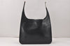 Authentic GUCCI Vintage Shoulder Hand Bag Leather 0013167 Black Junk 4068K