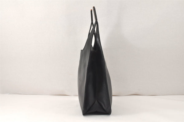 Authentic GUCCI Vintage Shoulder Hand Bag Leather 0013167 Black Junk 4068K