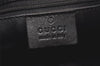 Authentic GUCCI Vintage Shoulder Hand Bag Leather 0013167 Black Junk 4068K